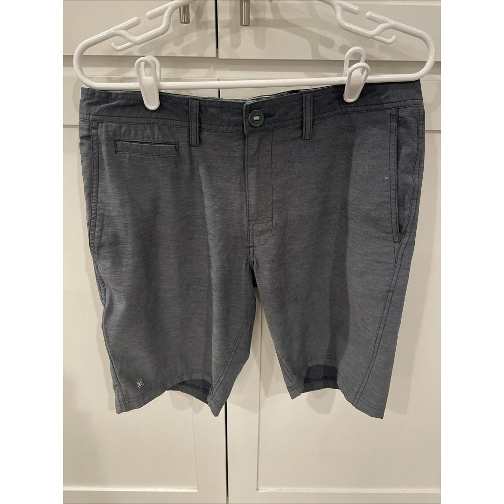 Linksoul Men's Golf / Casual Dark Gray Poly & Spandex Stretch Shorts Size 32